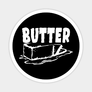 butter white Magnet